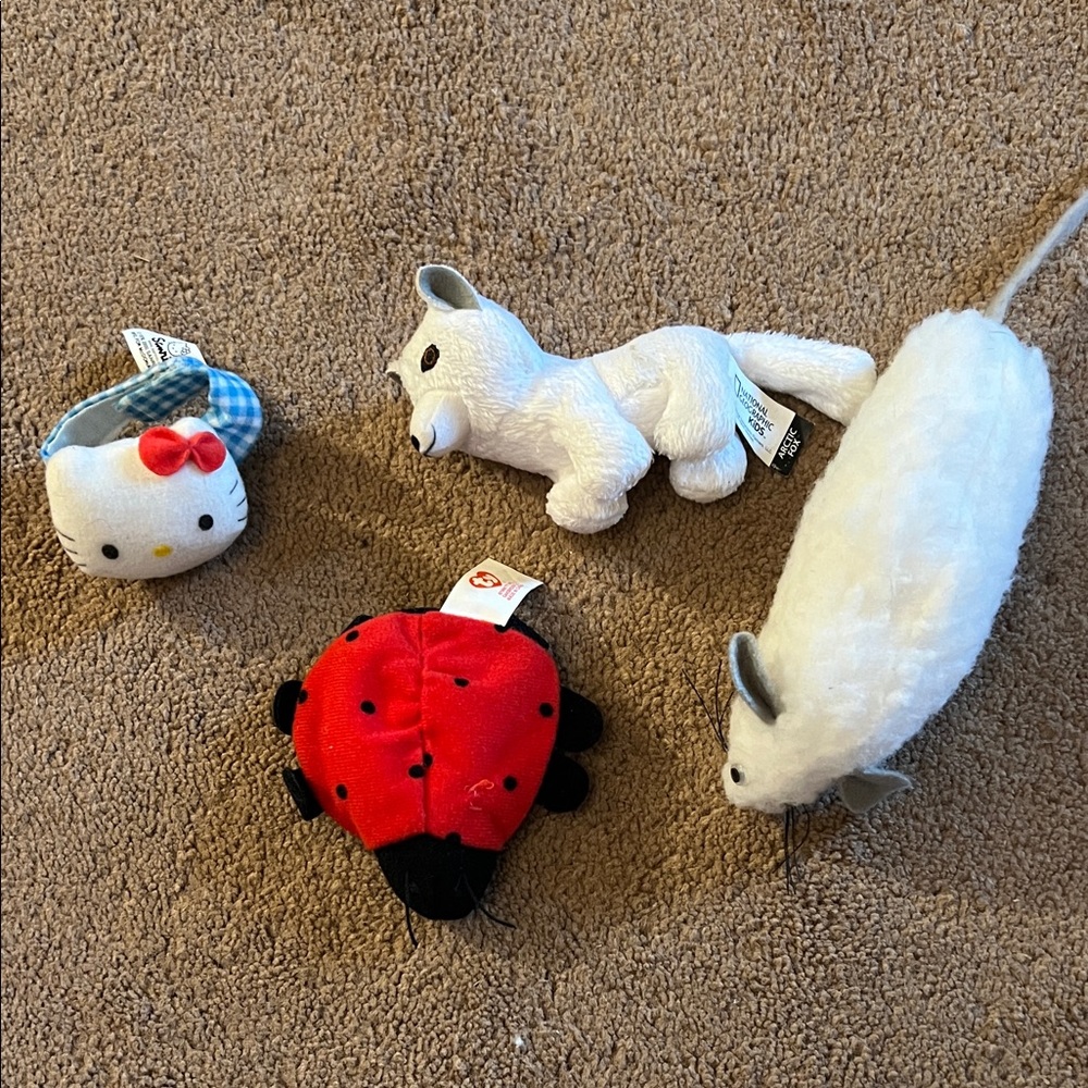 Hello Kitty Red and White Plush Toy Collection